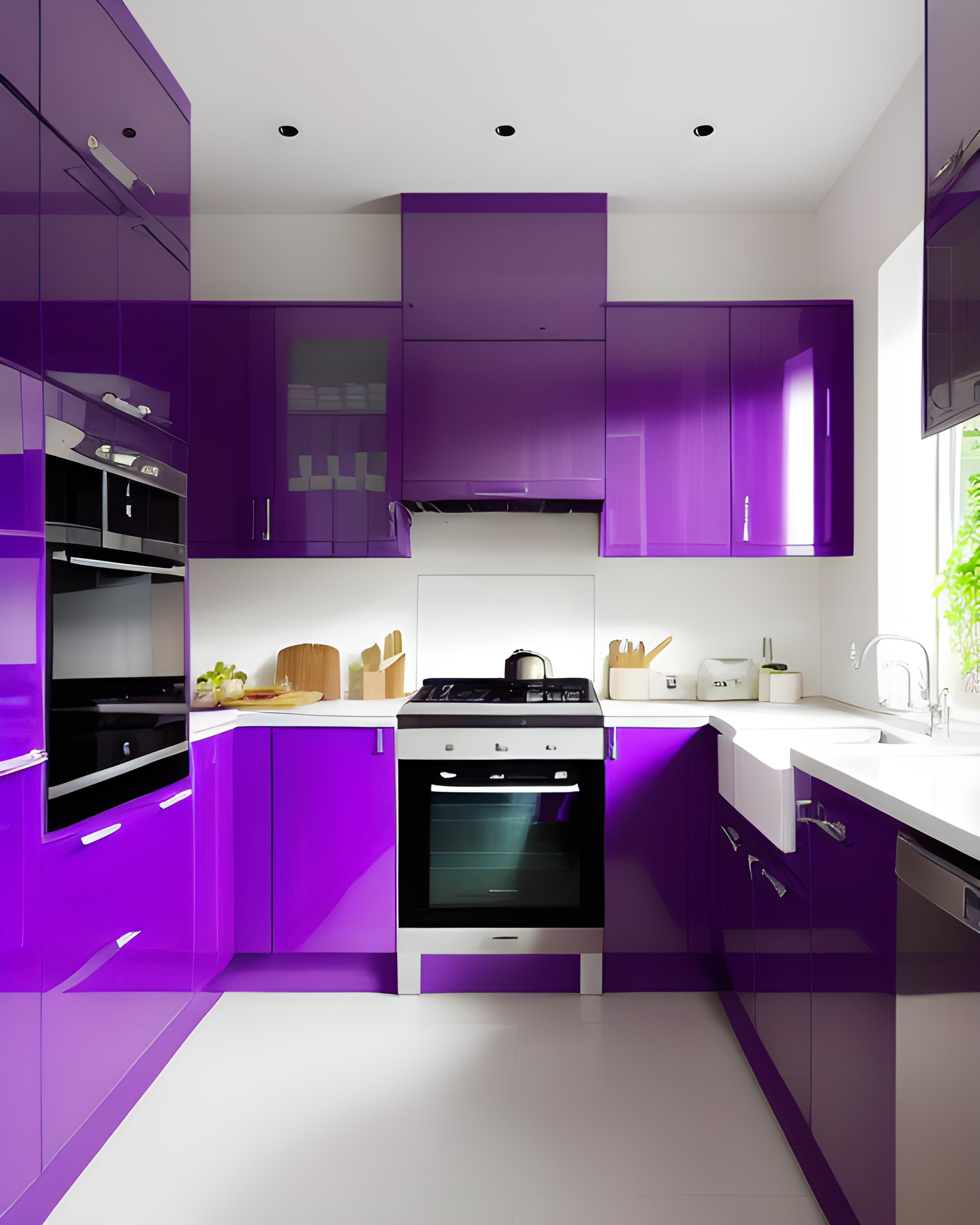 Modern modular kitchen interior by Nest & Nirvana in East Pune